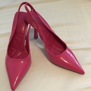 Pink Heels with Slingback